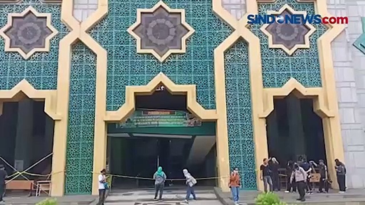 Kebakaran Kubah Masjid JIC Diduga Akibat Percikan Api Alat Las, Puslabfor Mabes Polri Lakukan Olah TKP