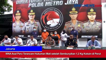 WNA Asal Peru Terancam Hukuman Mati setelah Sembunyikan 1,2 Kg Kokain di Perut