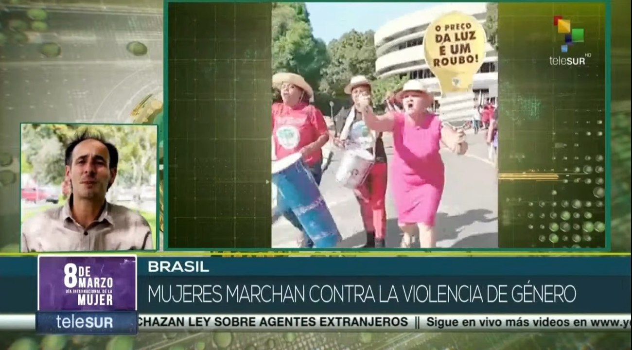 Conexión Global 08-03: Mujeres marchan contra la violencia de género