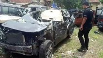 3 Orang Tewas saat Mobil Tabrak Truk  Tronton di Tol Solo-Kertosono Sragen