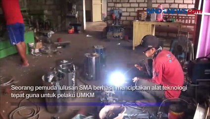 Melihat Inovasi Alat Roasting Kopi Ciptaan Pemuda Mojokerto