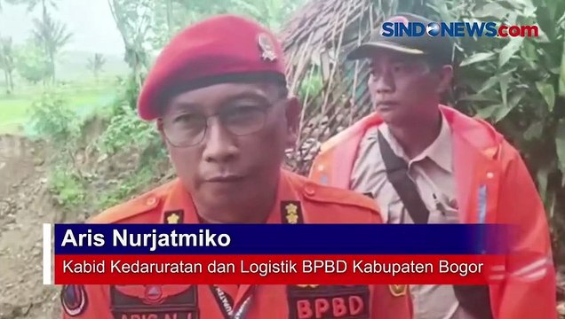 Abrasi Sungai Cipamingkis Jonggol, Warga Mengungsi di Tenda BPBD