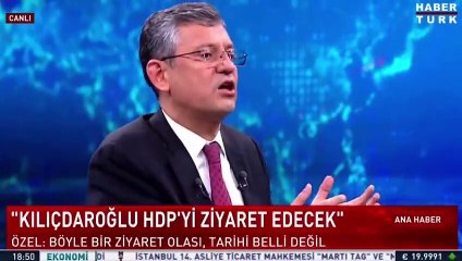 CHP'li Özel'den 'HDP' açıklaması: AK Parti'ye helal olan, CHP'ye haram olamaz