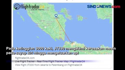 Pesawat Lion Air JT330 Terbakar, Pilot Kembali ke Soetta