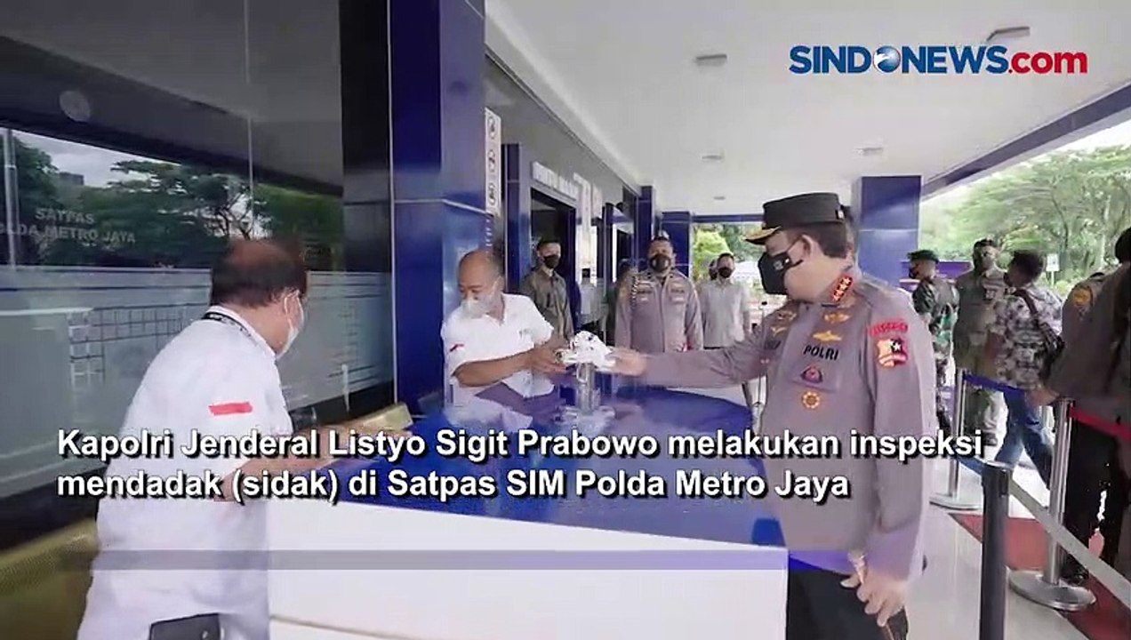Sidak Pembuatan SIM, Kapolri Bolehkan Tes Ulang di Hari yang Sama bagi yang Gagal