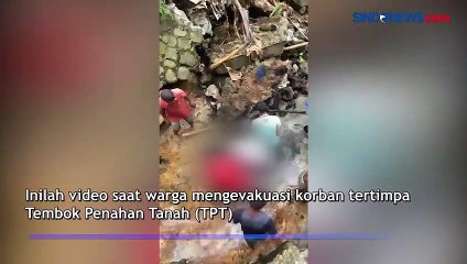 Tembok Penahan Tanah di Mulyaharja Bogor Ambruk Timpa 3 Anak, Satu Tewas