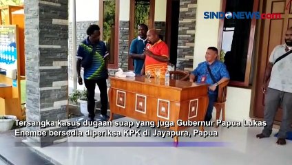 Gubernur Papua  Lukas Enembe Siap Diperiksa KPK di Jayapura