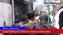 Ledakan Tabung Gas, 5 Rumah di Tambora Terbakar Habis