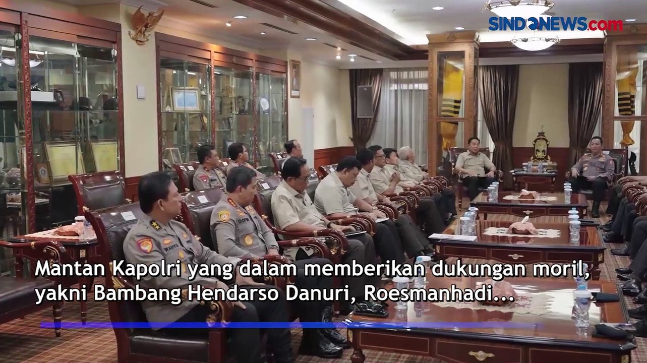 12 Mantan Kapolri Beri Dukungan Moril, Kapolri Listyo Sigit Sampaikan Apresiasi