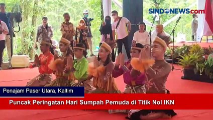 Puncak Peringatan Hari Sumpah Pemuda di Titik Nol IKN