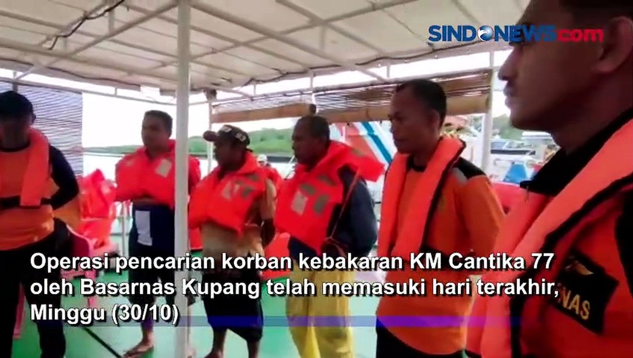 16 Orang Belum Ditemukan, Basarnas Kupang Perpanjang Pencarian Korban KM 77 Cantika