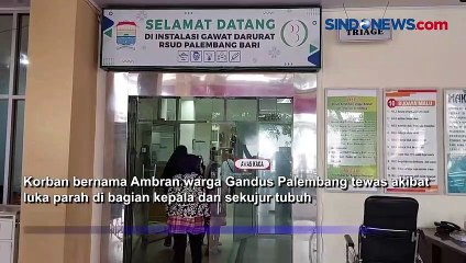 Korban Tewas Kecelakaan di Palembang, Anak Menangis Histeris