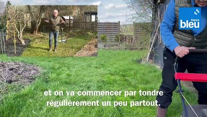 Roland Motte, jardinier : entretenir son gazon au printemps