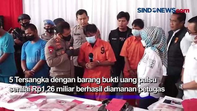 Polda Jateng Gerebek Pabrik Uang Palsu di Sukoharjo, Sita Rp 1,26 Miliar Upal