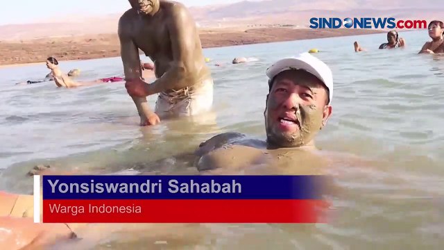 Melancong ke Laut Mati Yordania, Berenang Tak akan Tenggelam