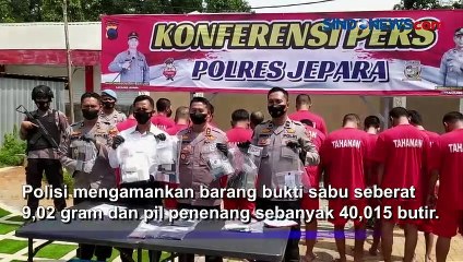 3 Bulan Terakhir, Polres Jepara Berhasil Ungkap 13 Kasus Narkoba