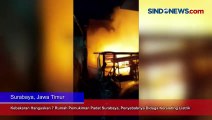 Kebakaran Hanguskan 7 Rumah Pemukiman Padat Surabaya, Penyebabnya Diduga Korsleting Listrik