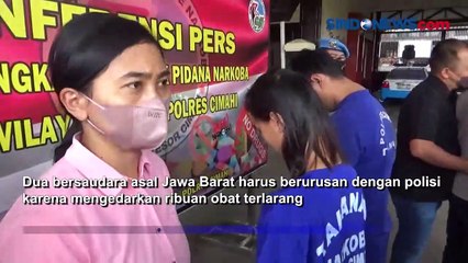 Jual Obat Terlarang secara Eceran, Kakak-Beradik asal Jawa Barat Diamankan