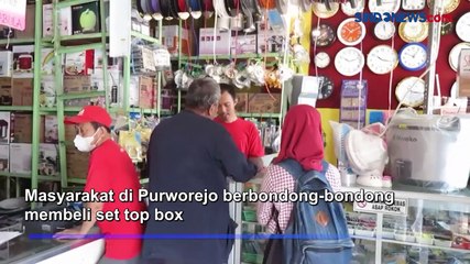 TV Analog Dimatikan, Set Top Box Diburu Masyarakat