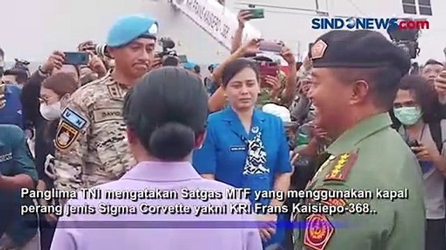 KSAL Dampingi Panglima TNI Lepas Satgas MTF TNI Konga 28 N ke Lebanon