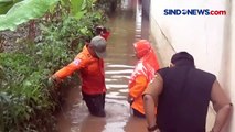 Sungai Cihaur Meluap, Belasan Rumah Terendam Banjir dan Akses Jalan Terputus