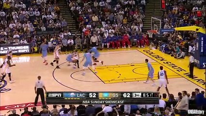 This Date in NBA History: Stephen Curry handles and 3-pointer vs. LAC in 2015