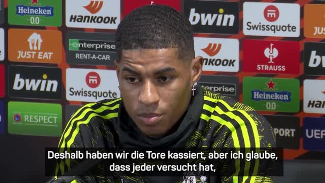 Rashford über 0:7: 'Haben nicht aufgegeben'