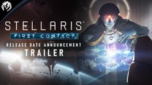 Tráiler y fecha de lanzamiento de Stellaris: First Contact, un story-pack