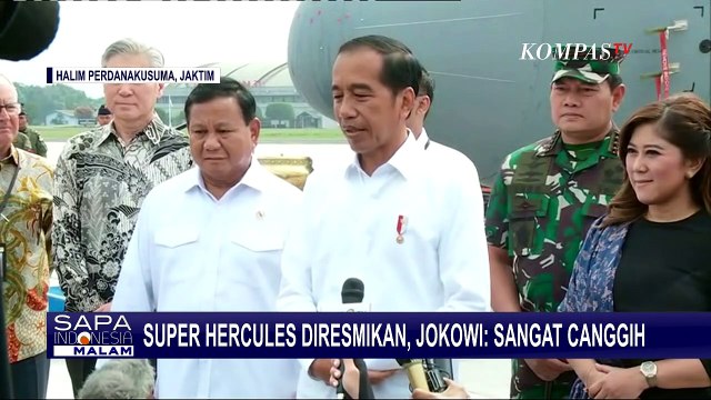 Prabowo Terima Wing Kehormatan Penerbang Usai Jajal Pesawat Jet Tempur F-16 Milik TNI AU