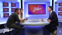 Benjamin Castaldi et sa femme Aurore Aleman étaient les invités de Jordan De Luxe dans son émission 