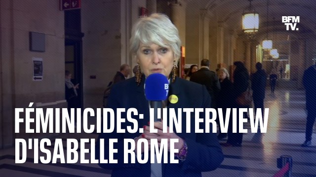 Féminicides: l'interview en intégralité d'Isabelle Rome, ministre déléguée à l'Égalité femmes-hommes