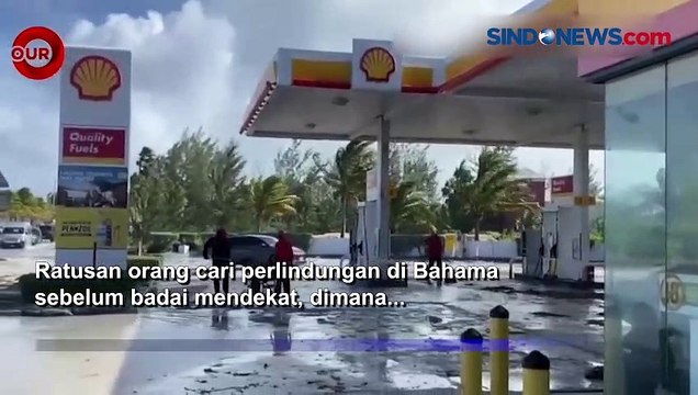 Ratusan Warga Terpaksa Mengungsi Setelah Badai Tropis Nicole Menghantam Bahama