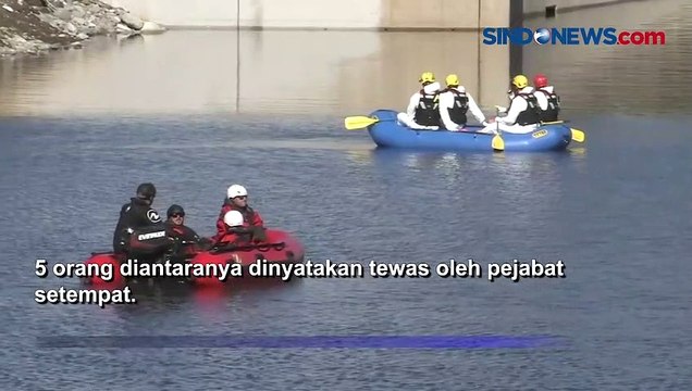 10 Orang Hanyut Terbawa Arus Banjir di California, 5 Tewas