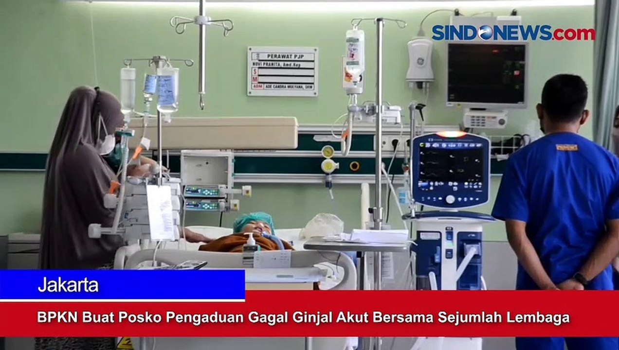 BPKN Buat Posko Pengaduan Gagal Ginjal Akut Bersama Sejumlah Lembaga