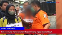 Emosi, Warga Serang Pelaku saat Rekonstruksi Pembunuhan Bocah Pulang Ngaji di Cimahi