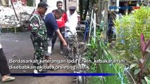 Kebakaran Hanguskan Rumah Panggung di Tanralili Sulsel