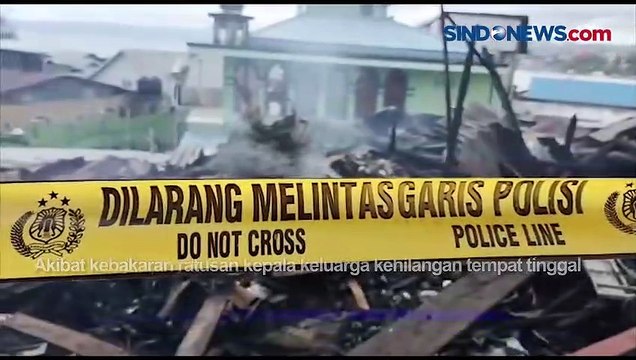 Kebakaran Pasar Inpres Jayapura, 34 Rumah dan Lapak Kios Hangus