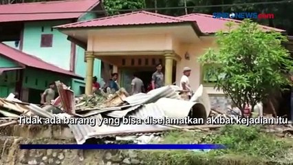 Download Video: 2 Rumah Rusak Parah Akibat Longsor di Tapanuli Tengah