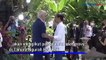 Tiba di Taman Hutan Raya Ngurah Rai, Presiden AS Joe Biden Tersandung saat Naiki Anak Tangga