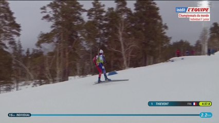Le replay de l'individuel messieurs - Biathlon - ChM (juniors)