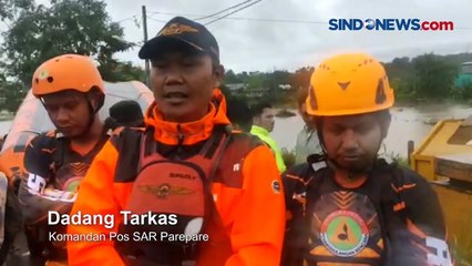 Tim SAR Gabungan Mulai Evakuasi Warga yang Terjebak Banjir di Parepare