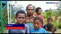 Satgas Yonif R 303/SSM Bangun Saluran Air Bersih untuk Masyarakat Distrik Ilaga Papua