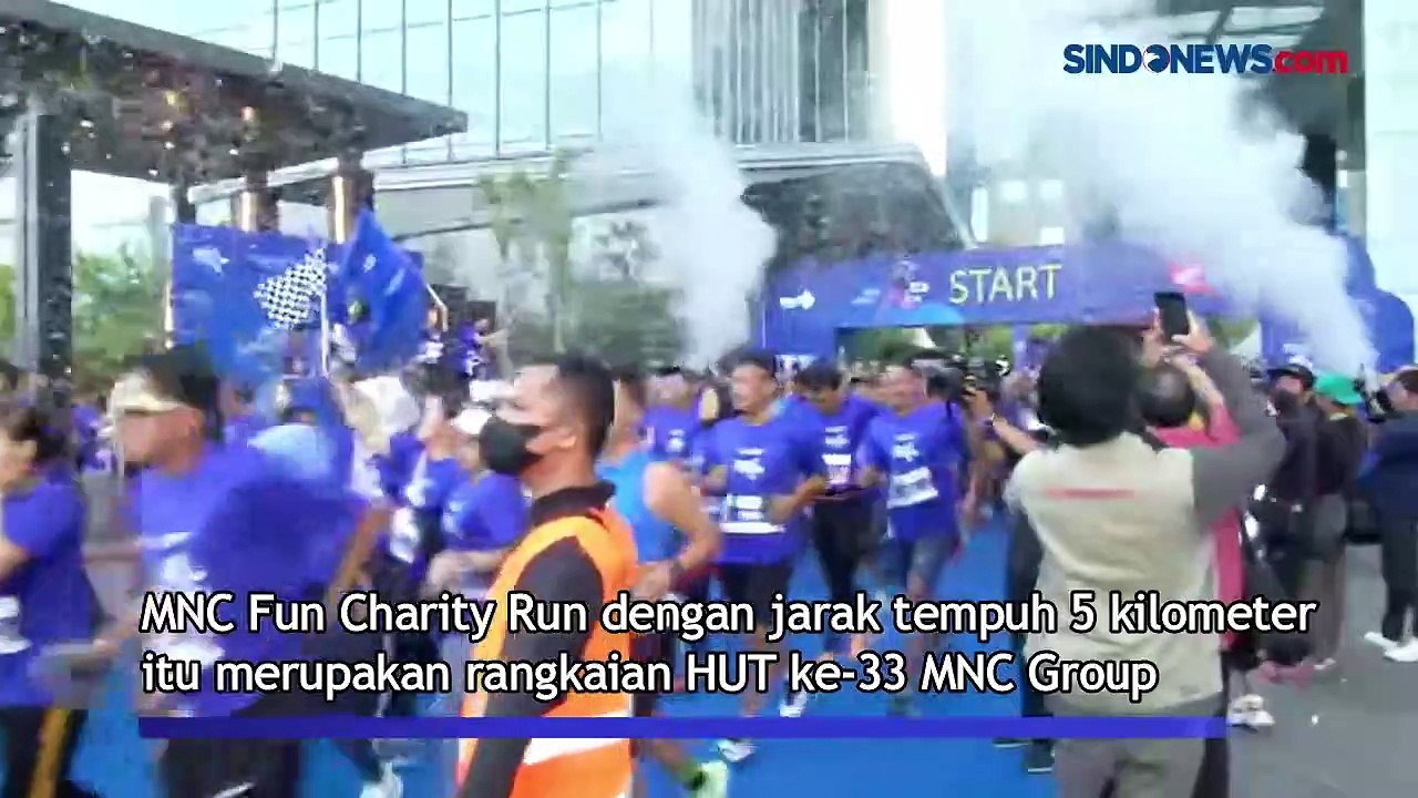 Hary Tanoesoedibjo Ikut Berpartisipasi dalam MNC Fun Charity Run 2022