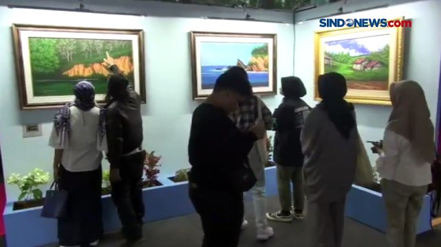 Ramaikan Pasar Seni Lukis di Surabaya, 17 Lukisan Mantan Presiden SBY Dipamerkan