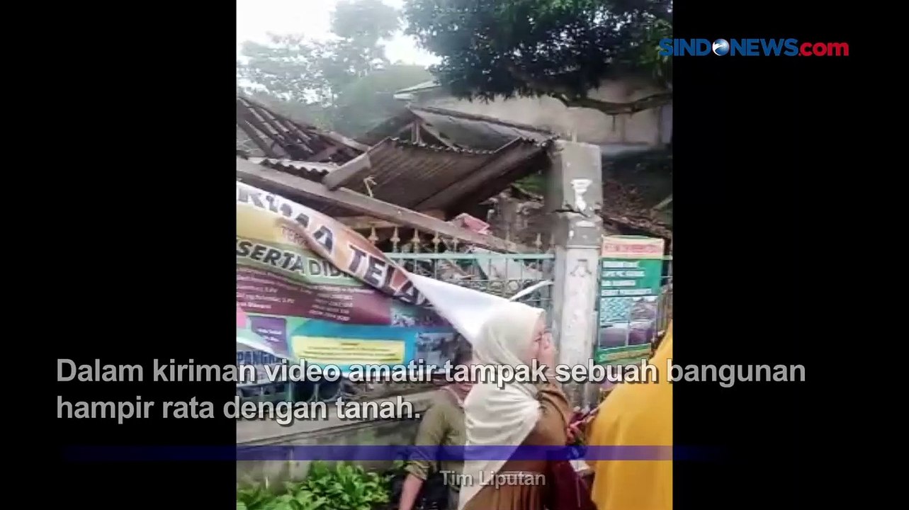 Gempa Cianjur, Bangunan Rusak dan Korban Terluka