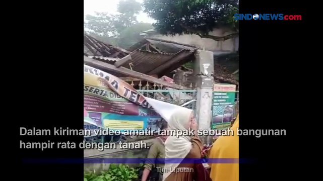 Gempa Cianjur, Bangunan Rusak dan Korban Terluka