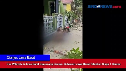 Descargar video: Dua Wilayah di Jawa Barat Diguncang Gempa, Gubernur Jawa Barat Tetapkan Siaga 1 Gempa