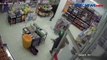 Dua Pria Rampok Minimarket di Banyuasin Terekam CCTV