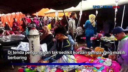 Suasana Pilu Selimuti Korban Gempa Cianjur di Tenda Pengungsian