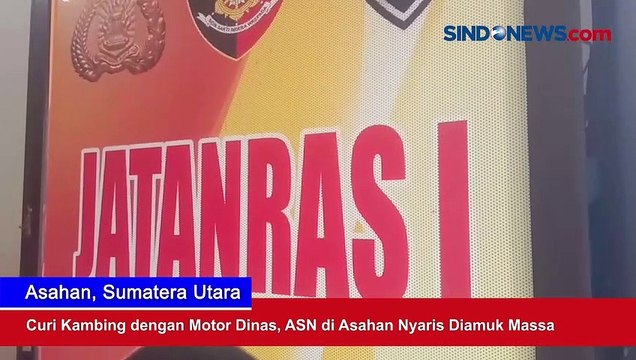 Curi Kambing dengan Motor Dinas, ASN di Asahan Nyaris Diamuk Massa